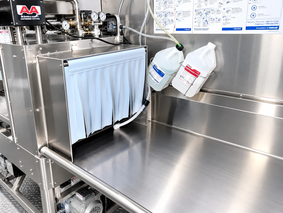 Conveyor loading table and dishwashing machine
